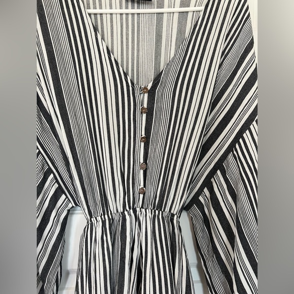 VICI Striped Rope Tie Romper - Picture 6 of 8